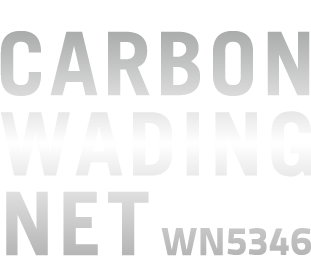 本気のシーバスアングラーに贈る CARBON WADING NET WN5346